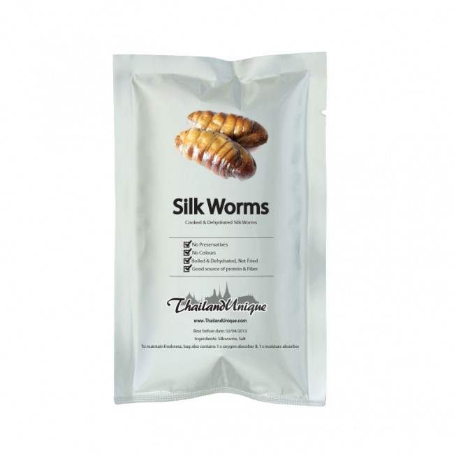 Edible Silkworm Pupae for sale UK, US, EU