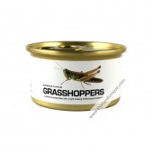 Canned Grasshoppers with Salt