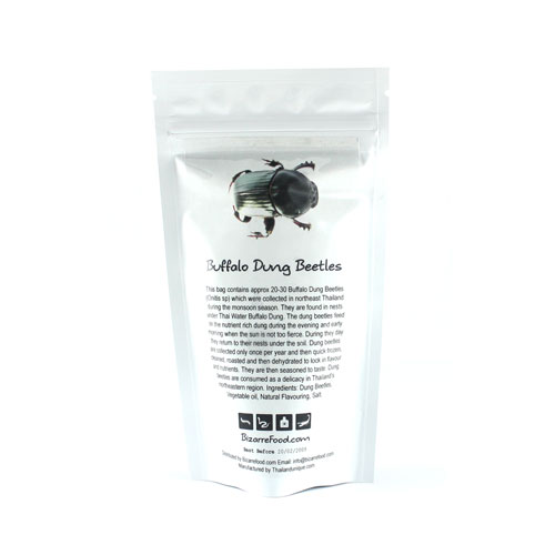 Buffalo Dung Beetles - (Dried & Bagged)