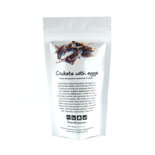 Pregnant Crickets (Dried & Bagged)