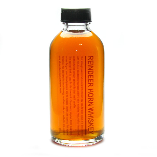 Herbal Whiskey with Reindeer Horn - Click Image to Close