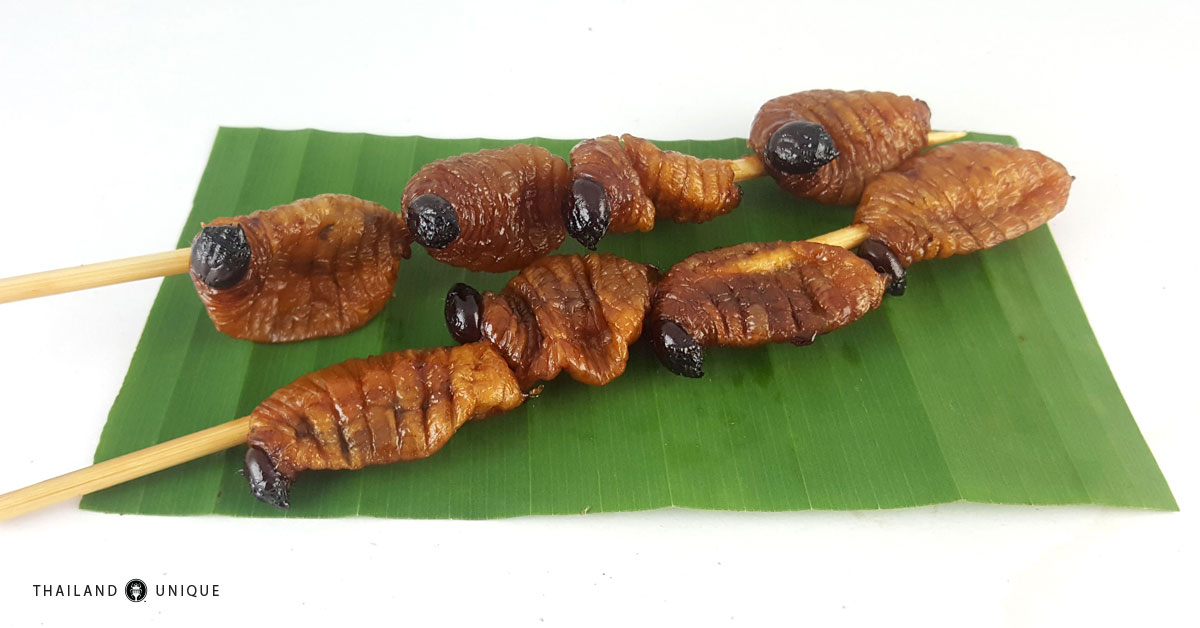 Sago Pupae Kebab