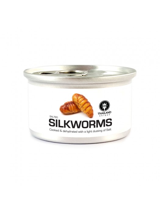 Fried Edible Silk Moth Pupae