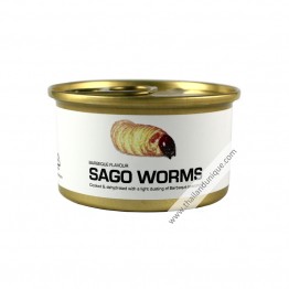 Canned Sago Worms with Salt