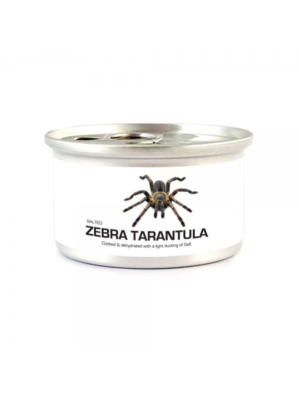 canned edible tarantula