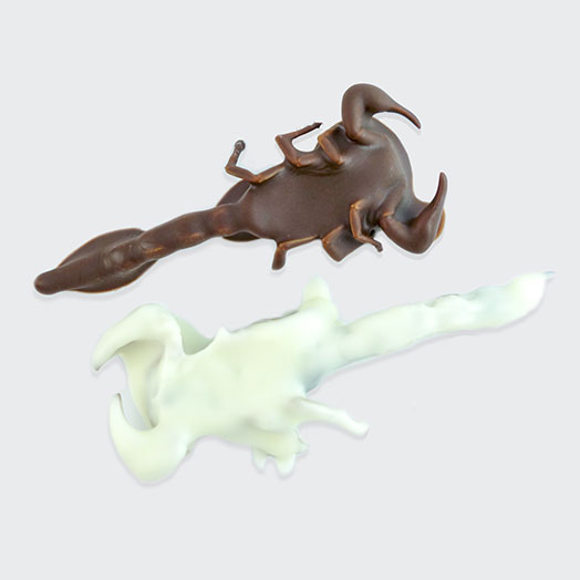 Yin-Yang Chocolate Covered Scorpions