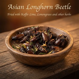 Asian Longhorn Beetles with Herbs