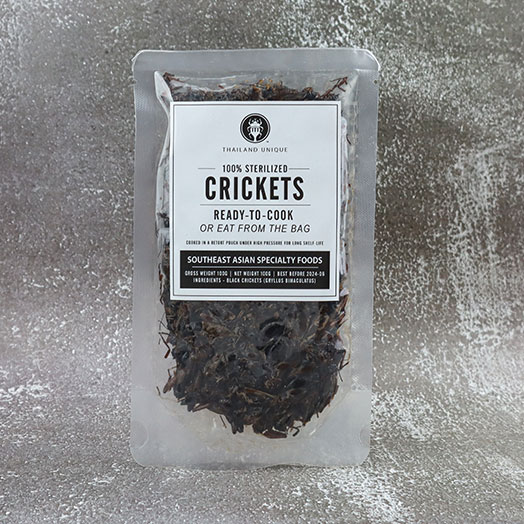 Black Crickets in retort pouch 100g