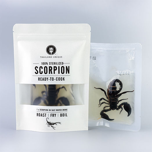 Black Scorpion in Retort Bag