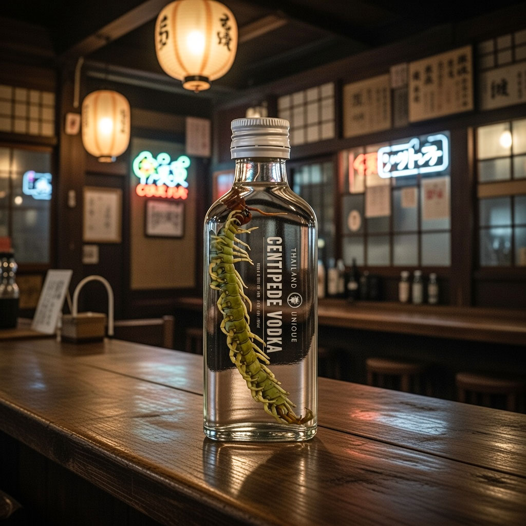 centipede vodka 60ml bottle