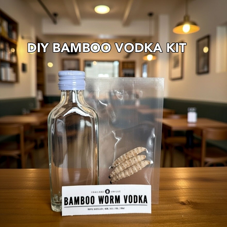DIY Bamboo Vodka Kit