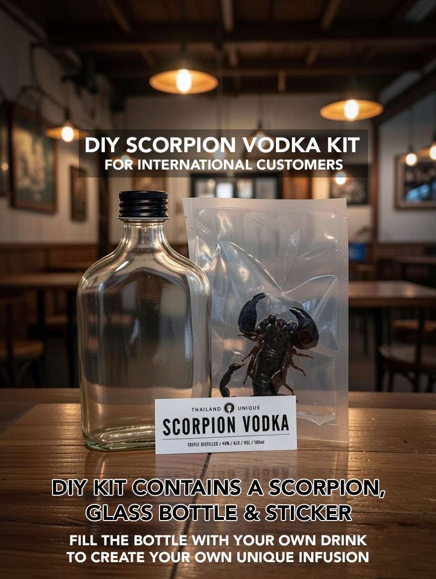 DIY Scorpion Vodka Kit