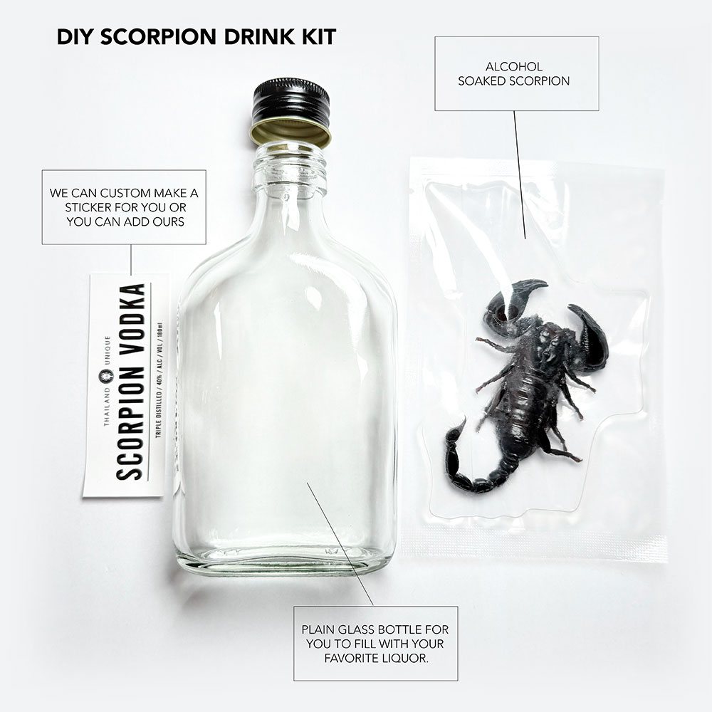 Scorpion vodka kit
